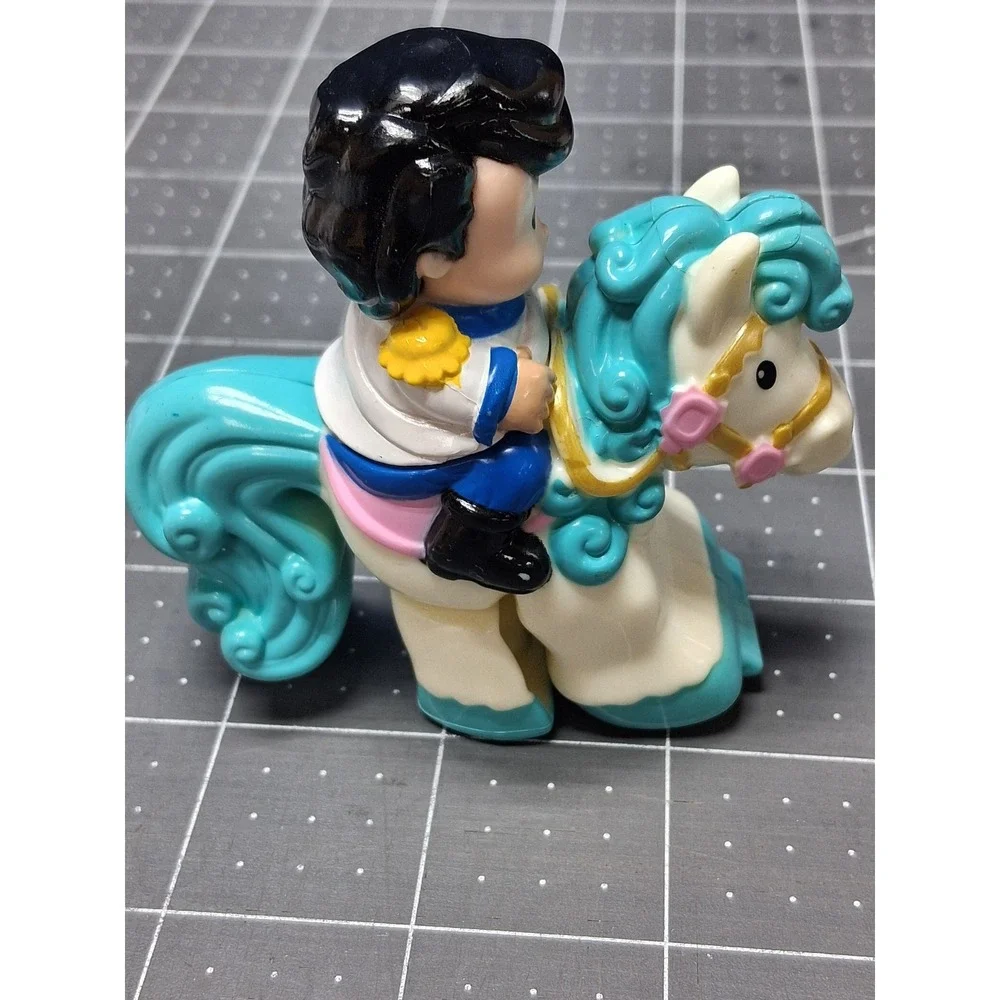 Fisher Price Klip Klop Little People Disney Princess Ariel Prince Eric  Horses